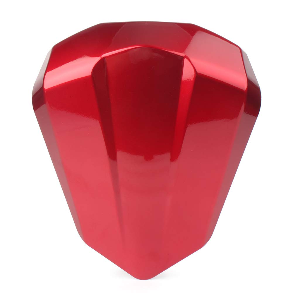 Newsmarts Motorcycle Rear Seat Cover Passenger Pillion Cowl for Yamaha YZF R6 2006 2007,Pearl Red