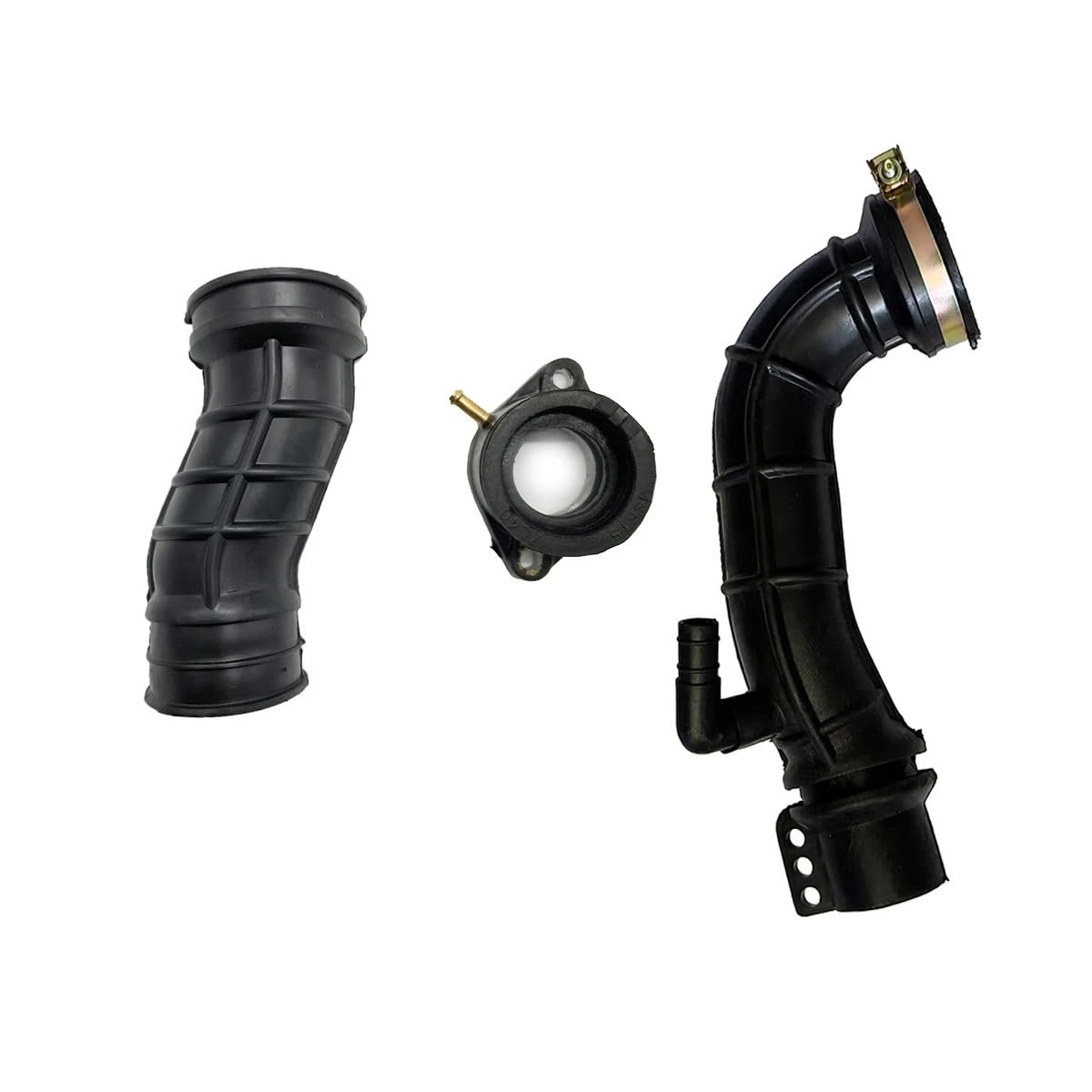 3 uds Filtro de Aire del carburador Manguera Arranque Goma colector y Tubo admisión | Para Jianshe 250 para Baja Loncin JS250 250CC ATV250