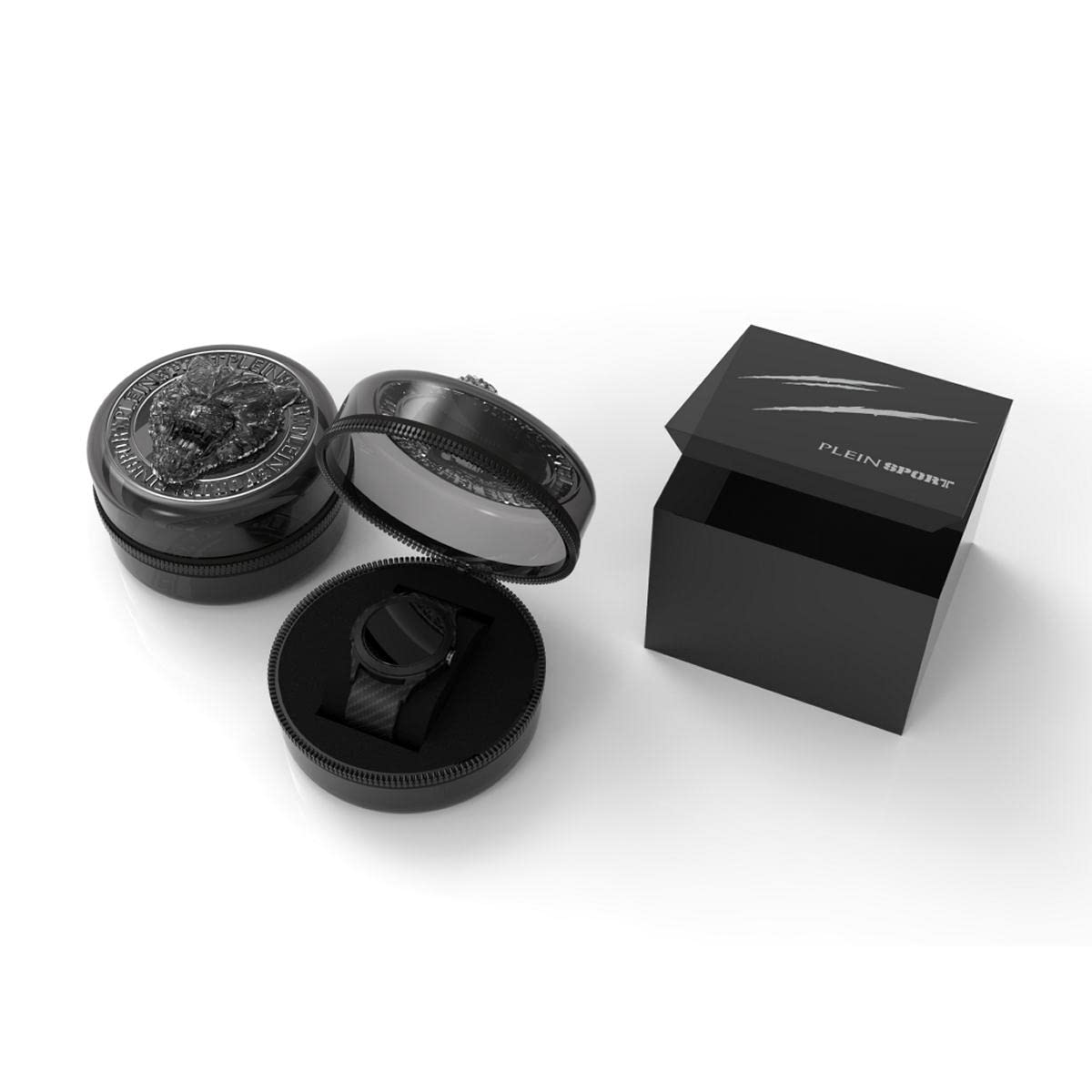 Plein Sport damski zegarek analogowy kwarcowy NEW Glam silikon