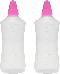 Frasco Lavador Higienizador Para lavagem Nasal 250ml Para Crianças, Bebês e Adultos (Rosa, 2)