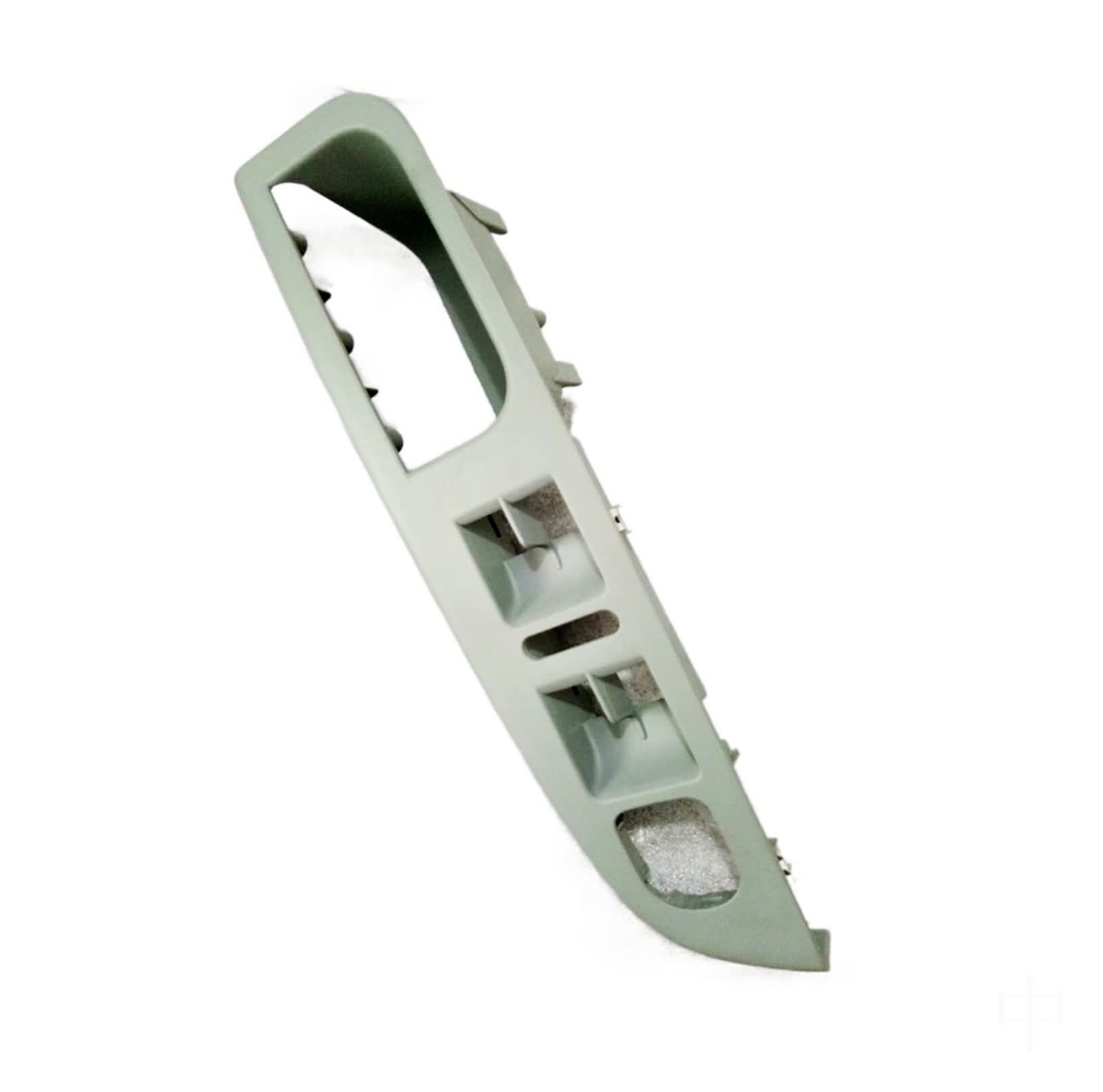 Qdouimoo One Color Car Interior Accessories For Vw For Golf 5 For Gti Mk5 For Jetta Black/Grey Inner Door Handle With Window Switch Bezel (Oe# 1K0 868 049)