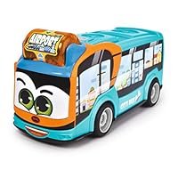 Dickie- ABC BYD City Bus, 204113000, +12 mesi, cm 22, porte a ribalta, sonaglio e funzionamento a ruota libera