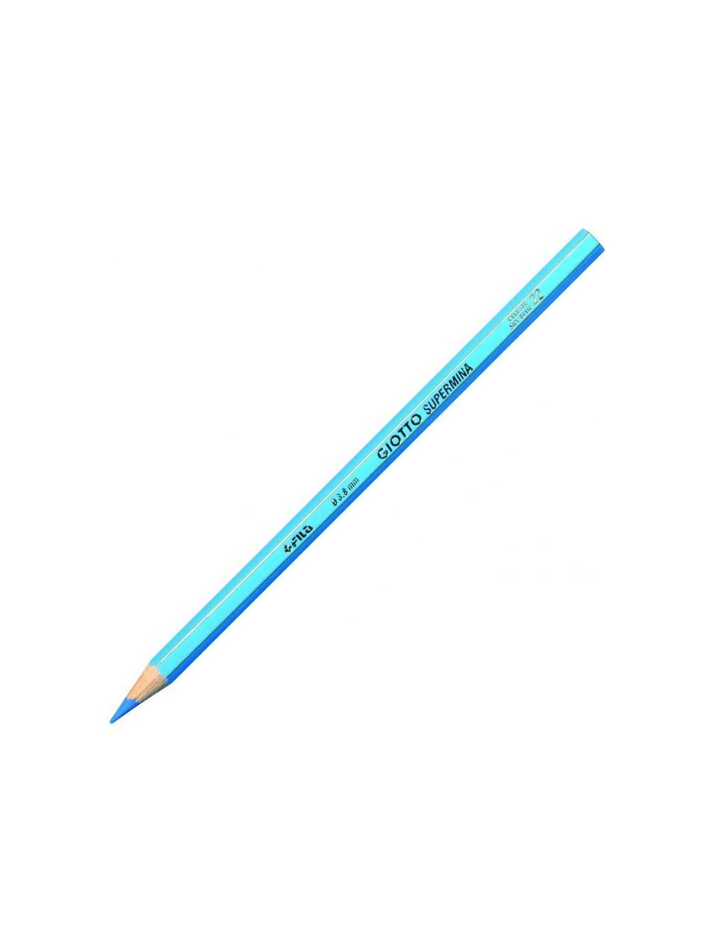 Giotto Supermina, 12 pastelli, celeste blu