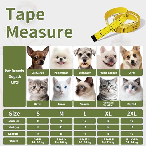 image for MAQILO Waffle Knit Cat & Dog T Shirt for Small Dogs, Stretchable Puppy