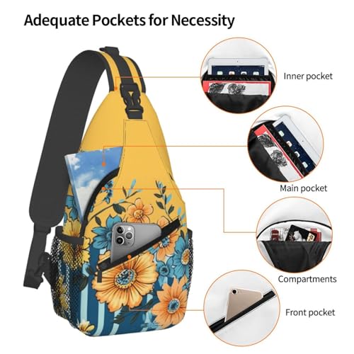Mochila Pequeña Tipo Sling para Hombro y Pecho miniatura 4