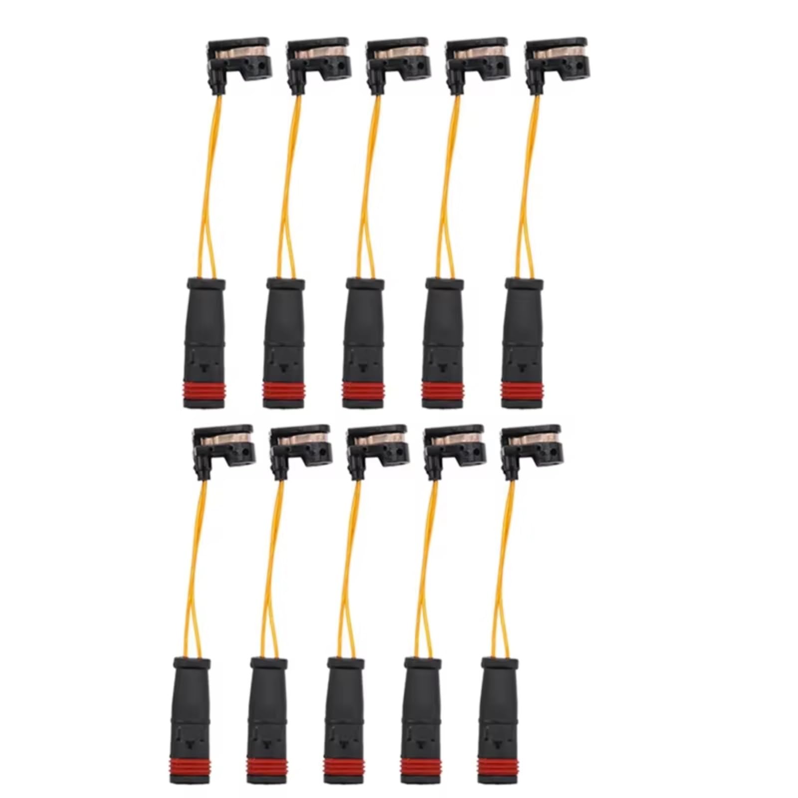 Czujnik zużycia dla W211 2002 2003 2004 2005 2006 2007 2008 2009 2205401517 1645401017 10 szt. czujnik zużycia przedniego klocków hamulcowych