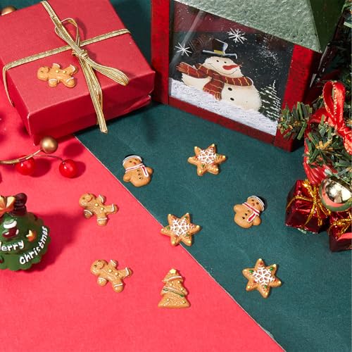 Cabochons de Noël à dos plat pour fabriquer vos décorations de fêtes - 4