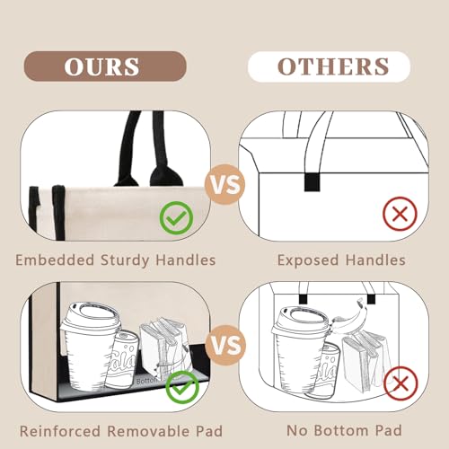 Cute-Tote-Bags-16Oz-3-Pockets-Cat-Large-Canvas-Tote-Bags-for-Women-Anti-Scratch-Lining-Large-Tote-Bag-with-Zipper