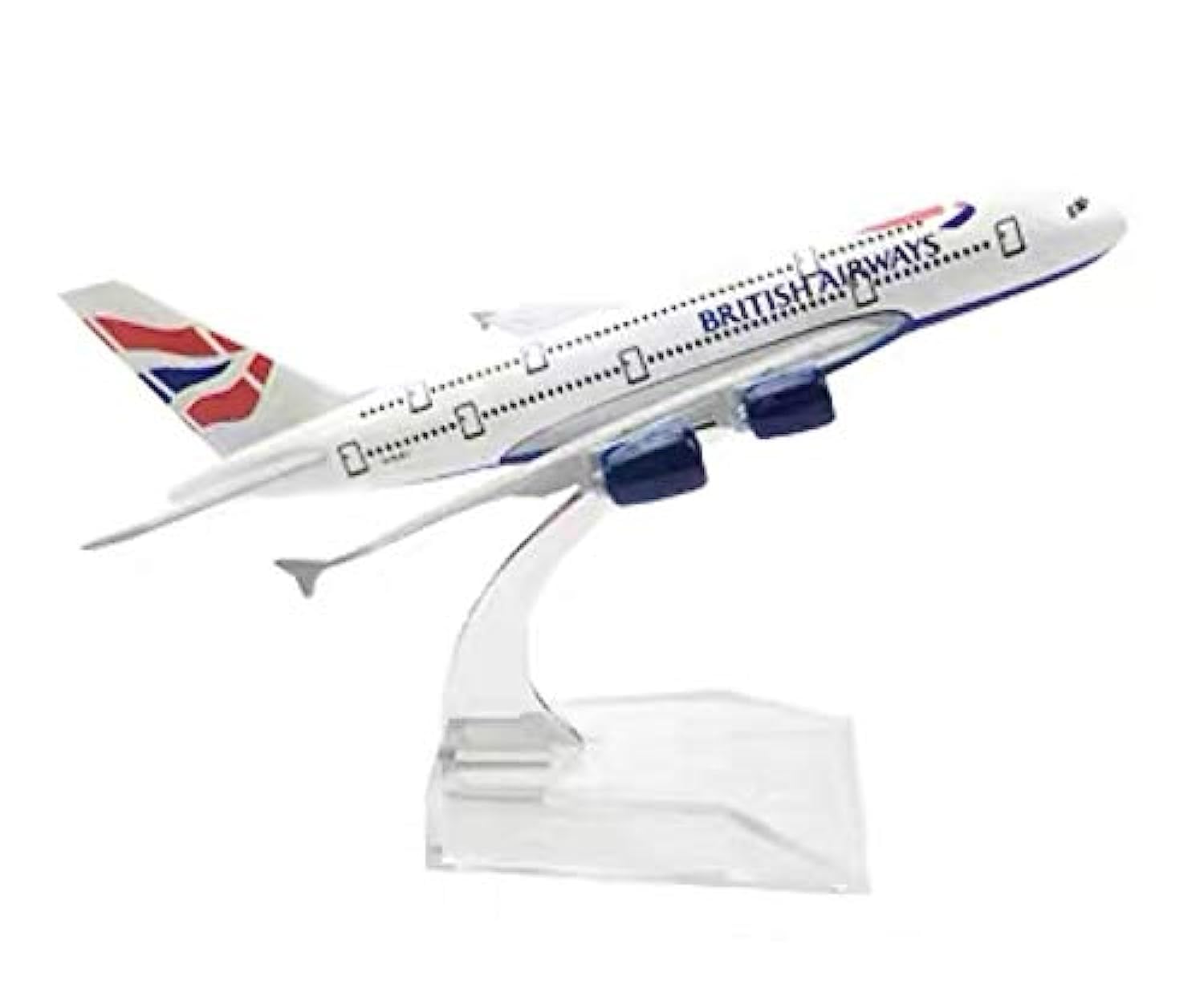 Youmei BRITISH AIRWAYS A380 16cm 1:400 Alloy Airplane Model Metal Aircraft Model Static decoration aircraft metal Toys