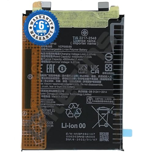 Image of Original BP49 Battery for Xiaomi F4 5G (4500mAh) Battery with 6 Month Warranty*** (AA2)
