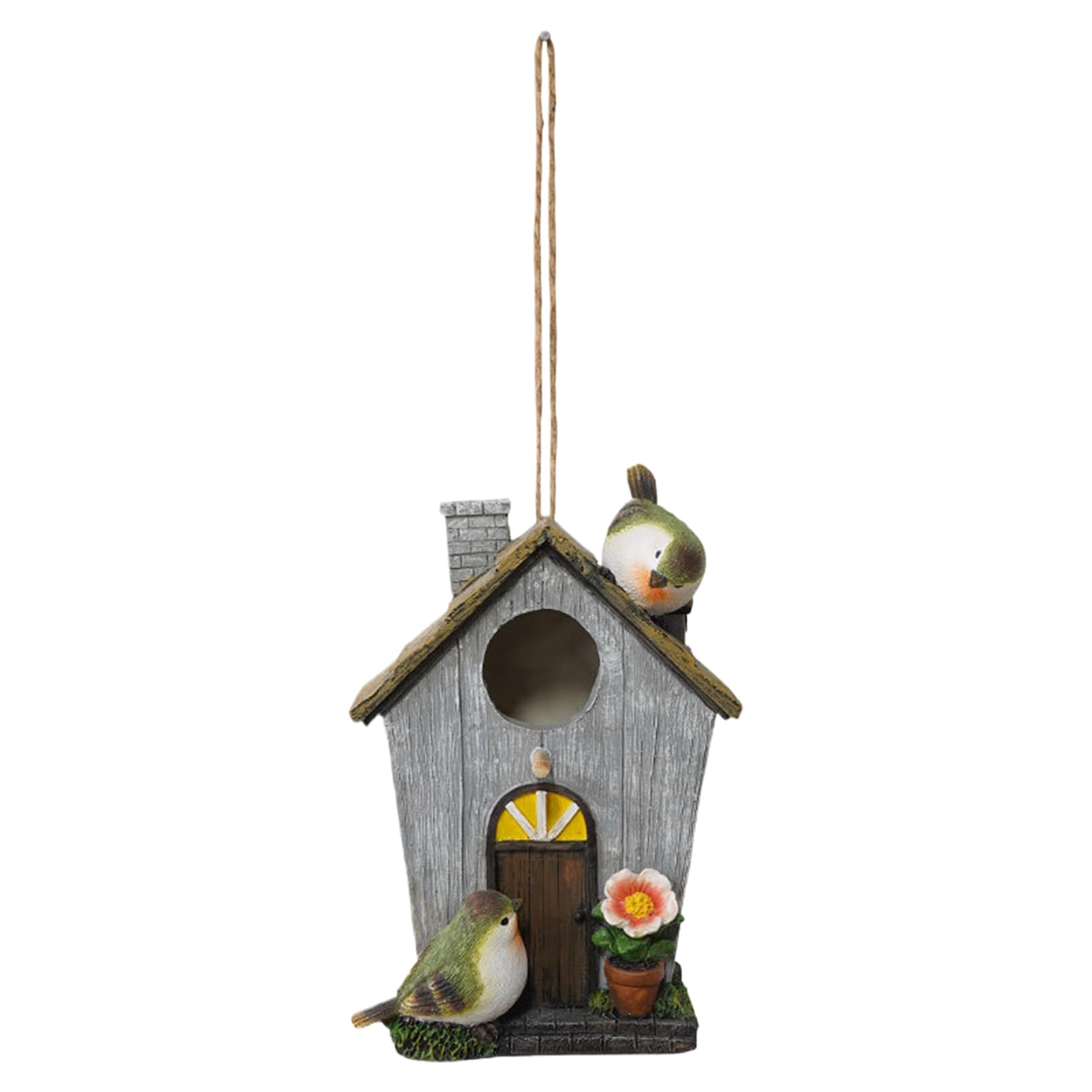 Nichoir à colibris en résine résistant au vent pour le jardin extérieur