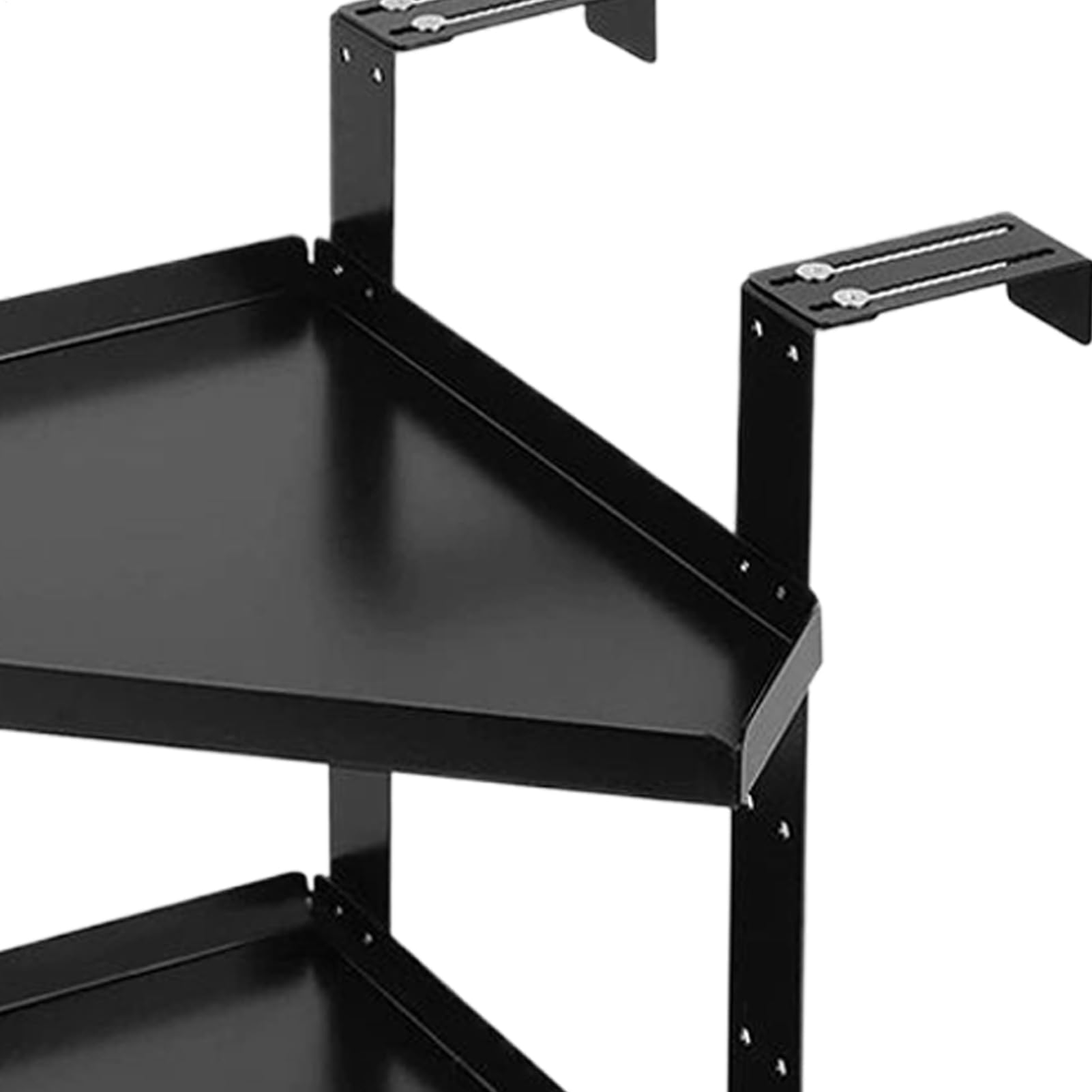 Verstellbares Schreibtischregal für Boo Pflanzen und Schreibtischzubehör, tragbare Metallregale für EfficientSto