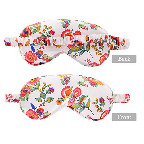 EXCEART 10Pcs Silk Sono Dos Olhos Sombra Blindfold Tampa Do Olho Para Dormir a Noite de Viagem Cochi