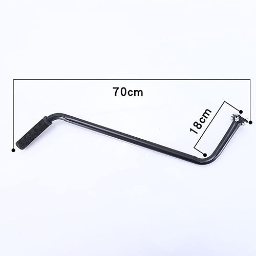 Miniatura 2 de Homeriy Mango de entrenamiento de bicicleta, para niños, entrenador de ciclismo, barra de empuje de equilibrio para niños aprenden ciclismo auxiliar