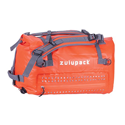 Preisvergleich Produktbild ZULUPACK - Sac étanche Borneo Duffle - Orange fluo, 45L