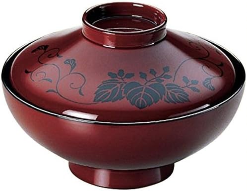 5-239-4 Soup Bowl, Red (Red), φ4.7 x Height 3.1 inches (12.1 x 8.0 cm), Heat Resistant ABS