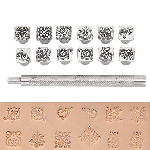 Yuhtech Stanze Ablochen Auf Leder, 39 Pcs Leder Bastelset EIN Loch