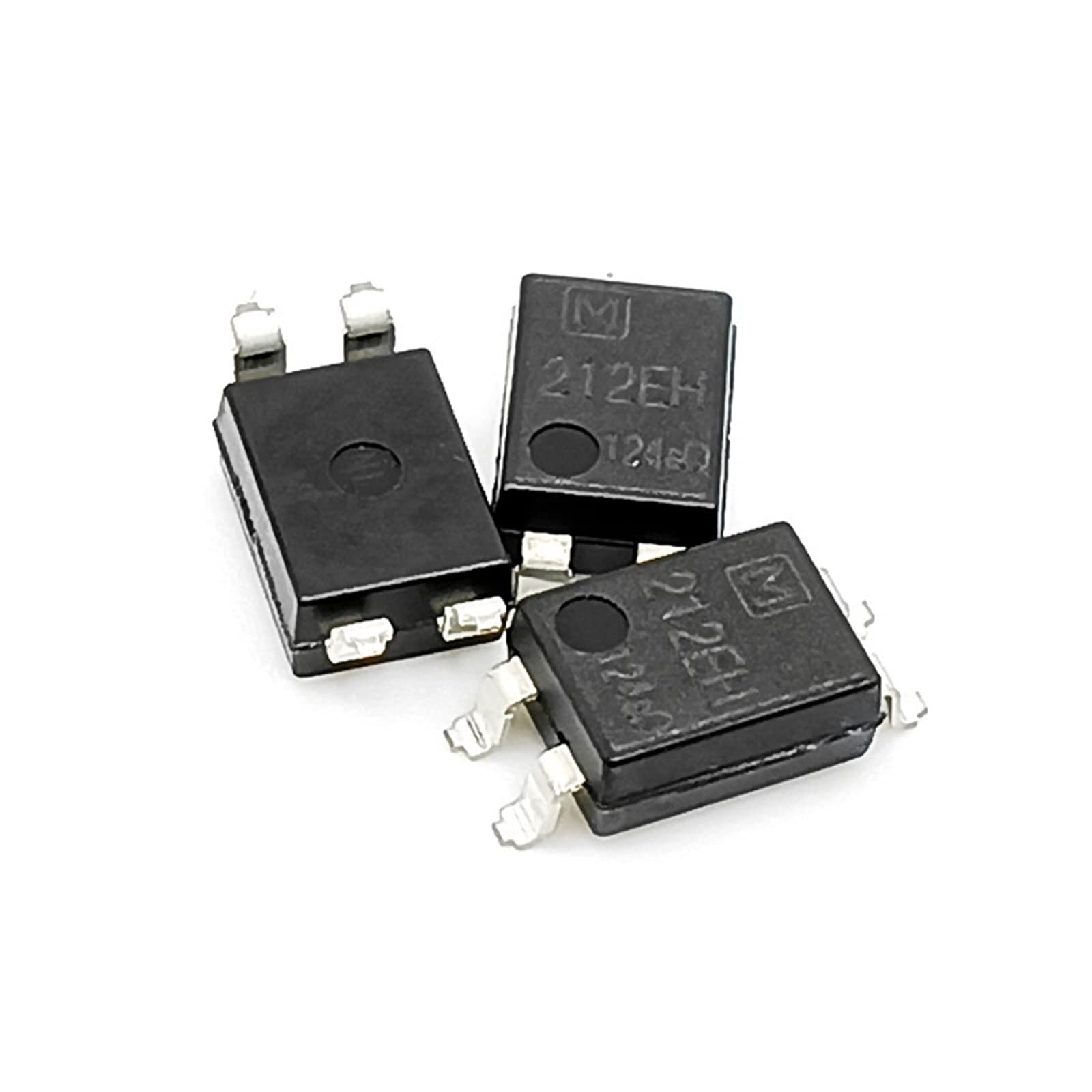 Piezas electrónicas Aislador de relé de estado sólido optoacoplador de 3 piezas AQY212EHAX 210 211 214 parche recto 4 Piezas de recambio (Size : AQY210EHAX)