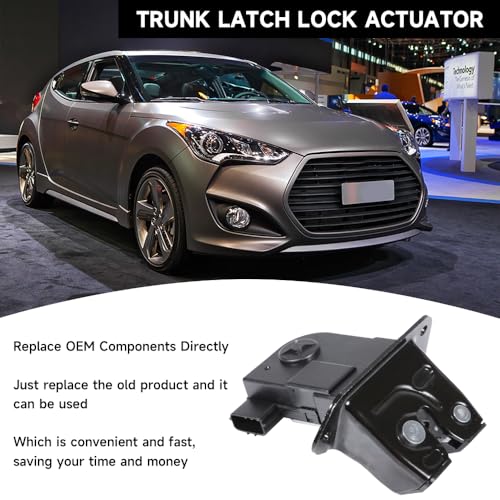 Image of Trunk Latch Lock Actuator Tailgate Door Latch Lock Actuator - Compatible for Hyundai Veloster 1.6L 2012-2017 - Replace Part 81230-2V000