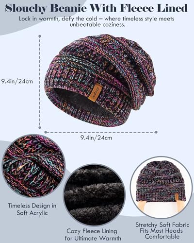 Conjunto de gorro, bufanda y guantes para mujer miniatura 3