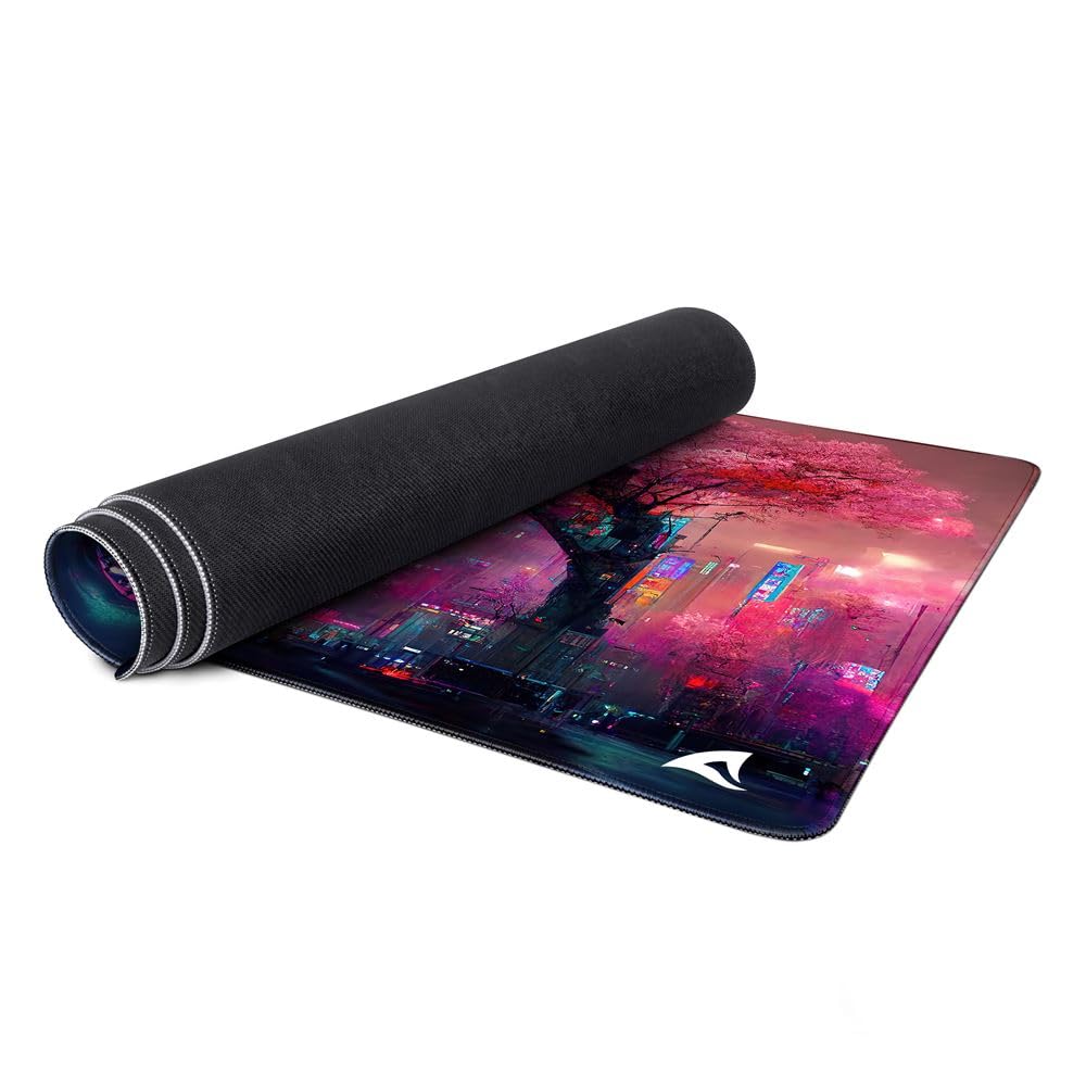 Sharkoon SKILLER SGP40 D4 - Alfombrilla de ratón para Videojuegos (100 x 50 cm)