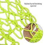 LAO XUE Basketball Net Luminous Outdoor Glow in The Dark Portable Sun Powered Sports Nylon Glowing Night