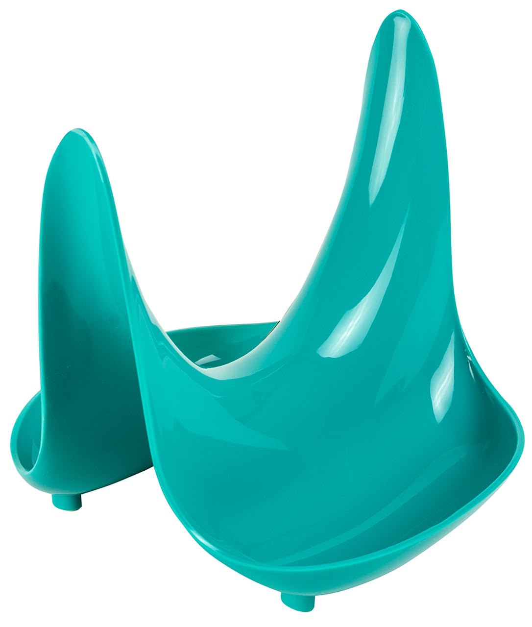 Hutzler Pot Lid Stand & Spoon Rest, Turquoise