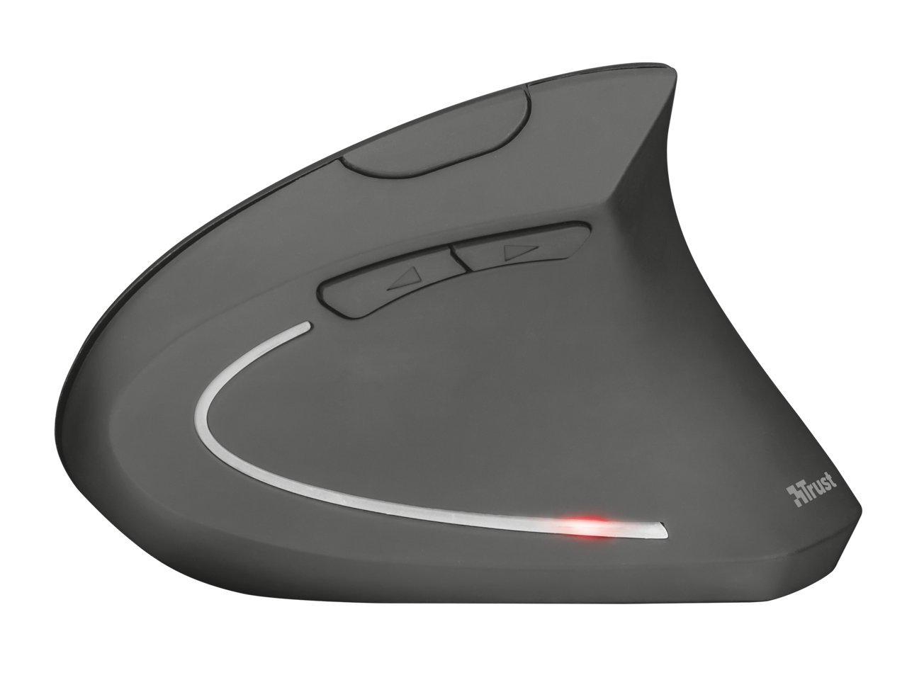 Trust Trezo Ensemble Clavier Souris sans Fil, Configuration AZERTY Français, Batterie Longue Durée 48 Mois, 2.4 GHz & Verto Souris sans Fil, Souris Verticale Ergonomique, 800-1600 DPI, 6 Boutons