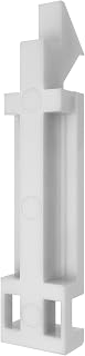 Brixwell Slide Guide, Plastic Material, White Finish, 2" Length, 21/32" Width, Residential Window Hardware Component, Sash Alignment, Smooth Sliding, Compact Profile, Replacement or New Installation