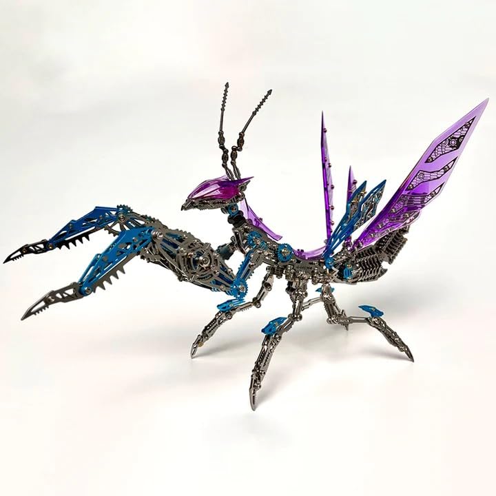 Amazon.co.jp: 大人用3Dメタルパズル カマキリモデルキット 1109