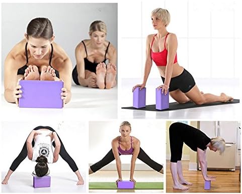 VLFit Set of 2 Hi-Density Yoga Blocks Choose Your Colour