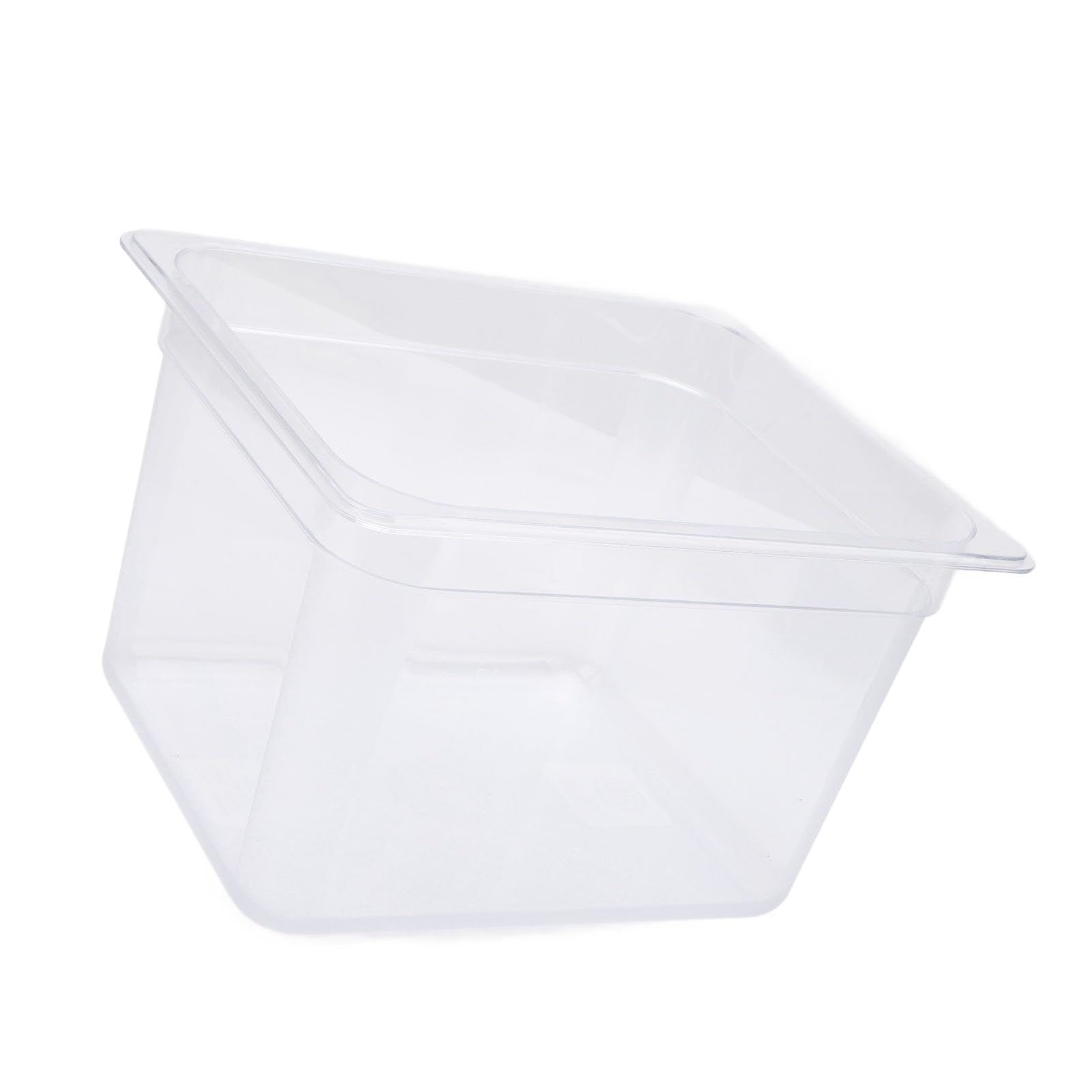 Naroote Contenitore Sous Vide, Secchi di Grado Alimentare con Coperchi da 12 Litri in Plastica a Cottura Lenta Contenitore Alimentare, a Cottura a Lenta con Coperchio con una Spaziosa capacità e