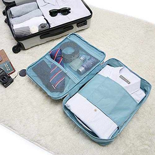 TOPBATHY Bolsas de compressão organizadoras de viagem organizadores de bagagem, bolsas para roupas,