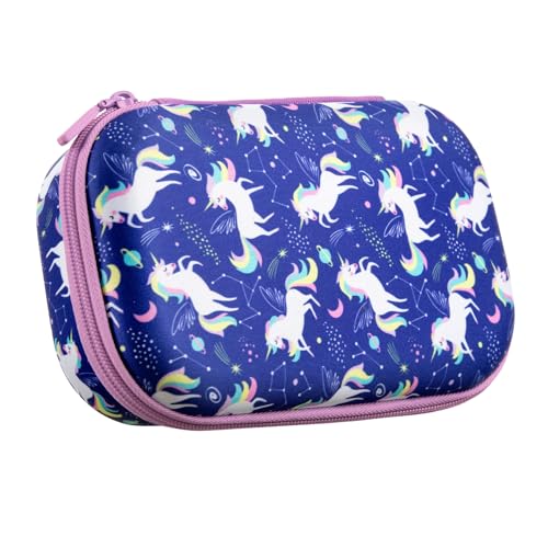 Image of ZIPIT Unicorn Pencil Box for Girls | Pencil Case for School | Organizer Pencil Bag | Large Capacity Pencil Pouch