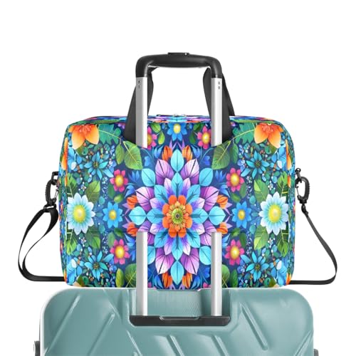 Bolso Mandala Flores de 16 Pulgadas para Laptop Impermeable miniatura 7