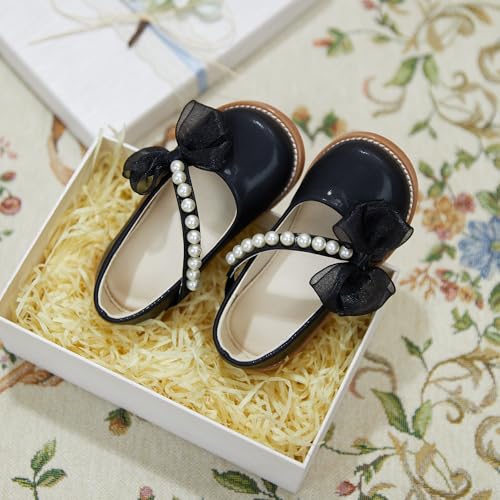 Image of ESTINE Toddler Girls Mary Jane Oxford Dress Shoes Wedding & School Party Uniform