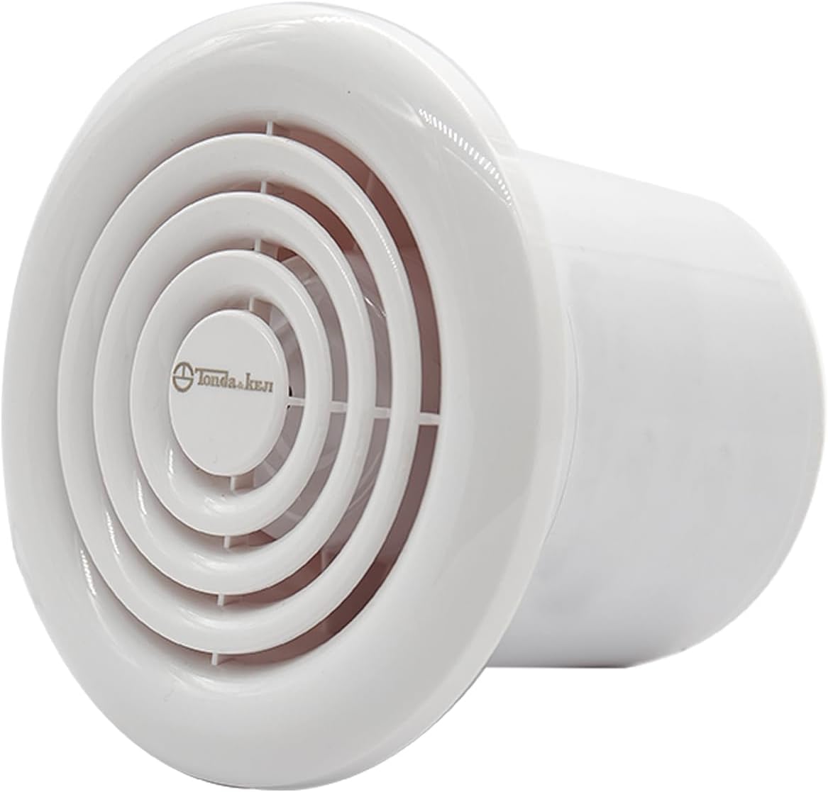 Tonda & Keji Vent Fans White Square and Round Guard Exhaust