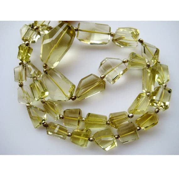 Quartz citron LKBEADS pour remplacer les perles ternes par des pierres lumineuses