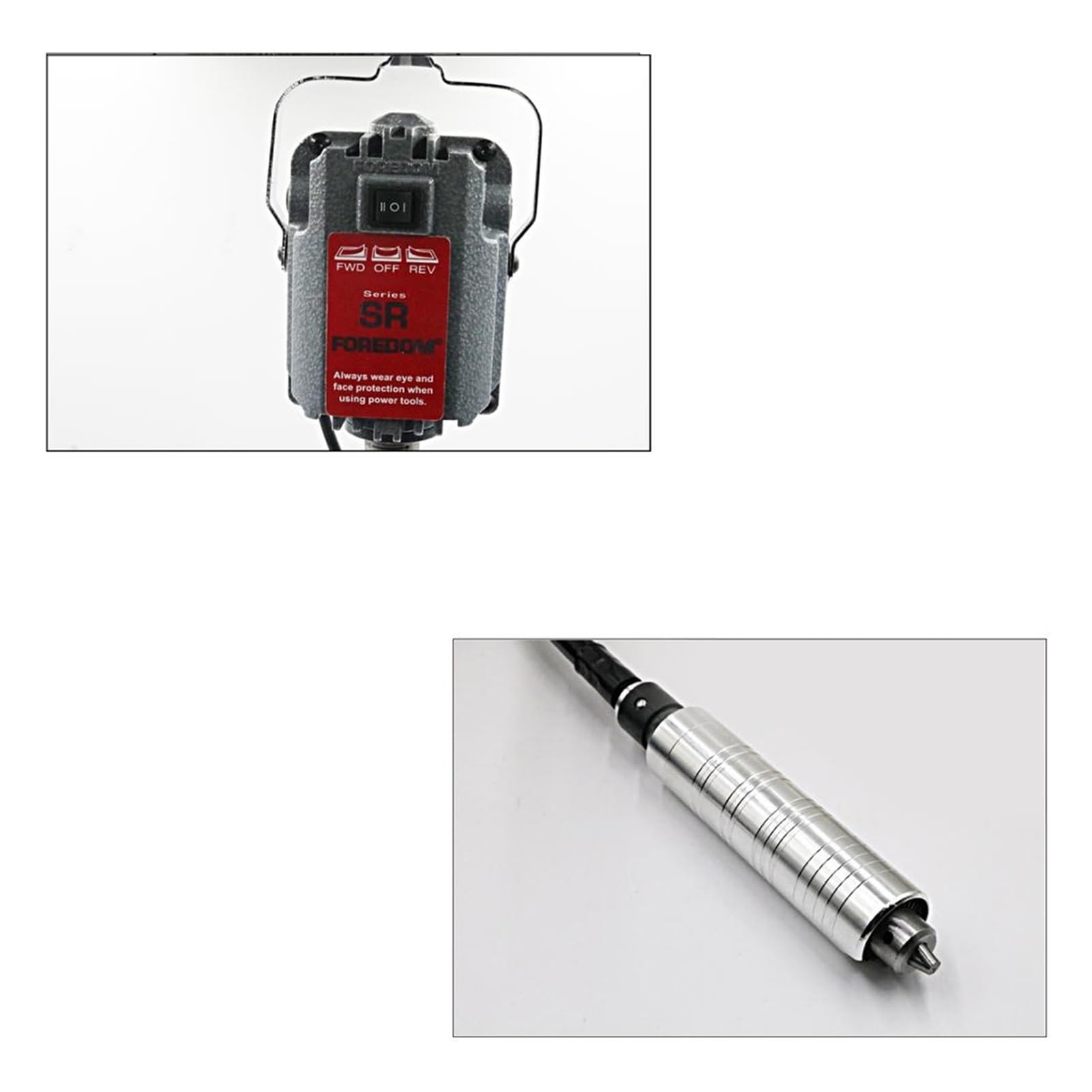Pulidora de Piedras, Pulidor de tampón roca Eje flexible SR Máquina pulido Herramientas orfebrería Motor herramientas rotativas colgantes y motor colgante(1)