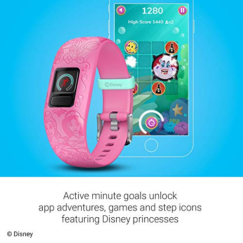 Garmin 010-01909-14 Bracelet d'Activité Princesse Rose