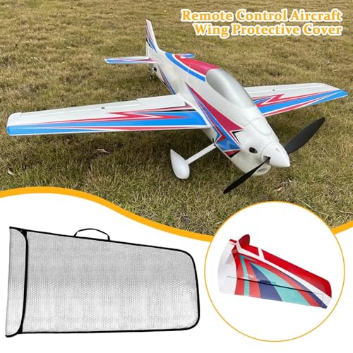 Funda para alas de avión impermeable con burbujas de protección y asa de transporte 6