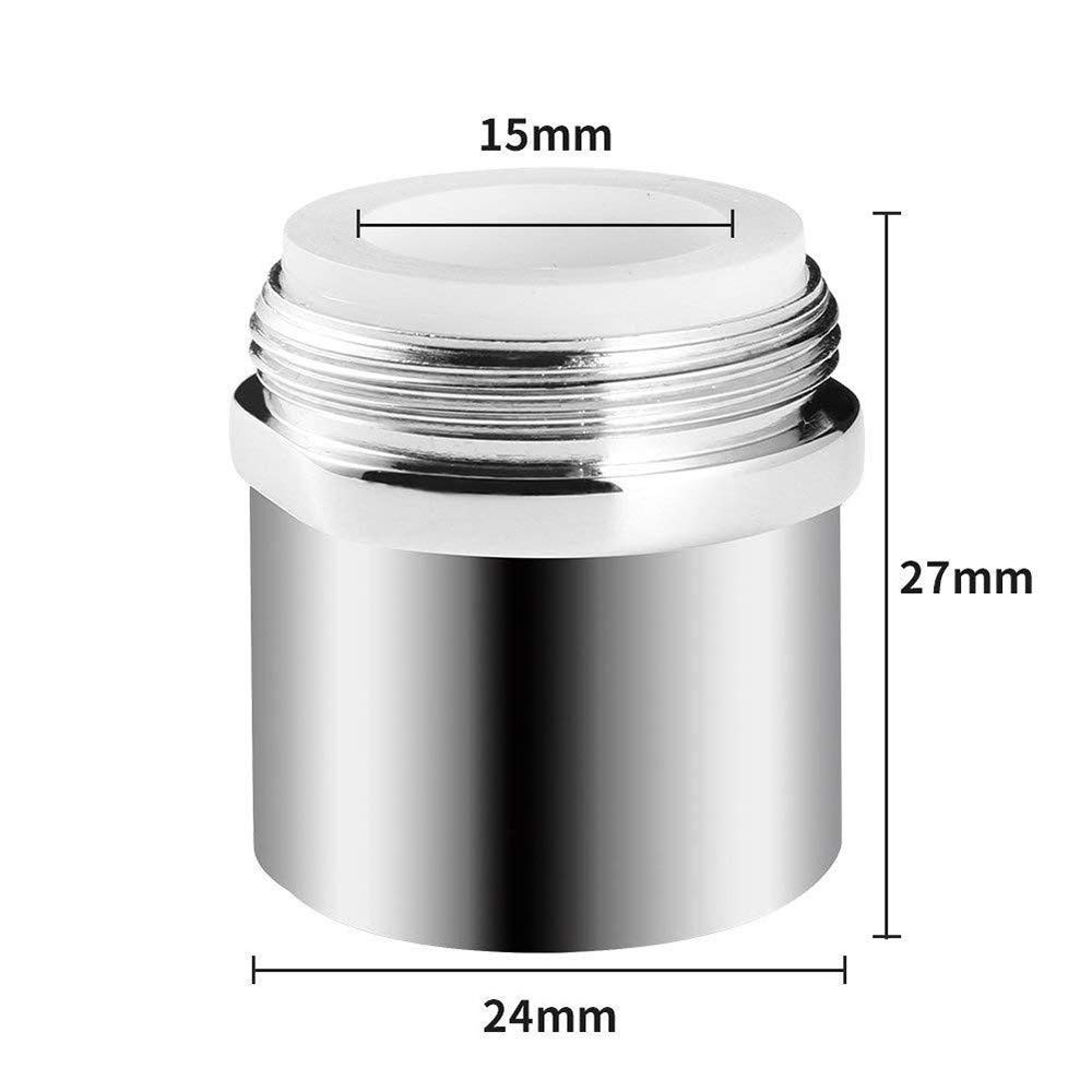Aerator do zlewozmywaka, dwufunkcyjny perlator do zlewozmywaka, 2 rodzaje strumienia, oszczędzający wodę filtr przeciwrozbryzgowy