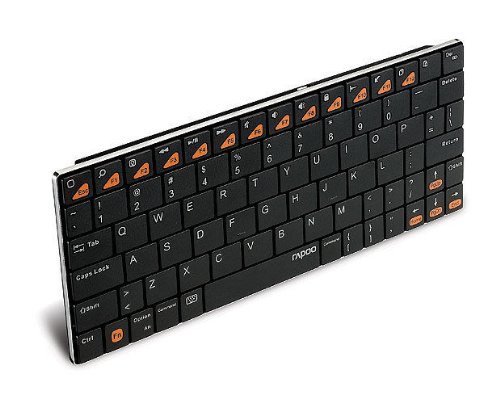 Side view of the Rapoo E6500 keyboard