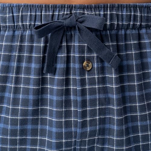 Fruit of the Loom Men's Jersey Knit Top and Flannel Pant Pajama Sleep Set4