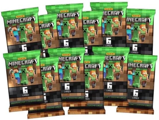 Panini Minecraft Mega Box Serie II – 96 Carte + 4 Esclusive