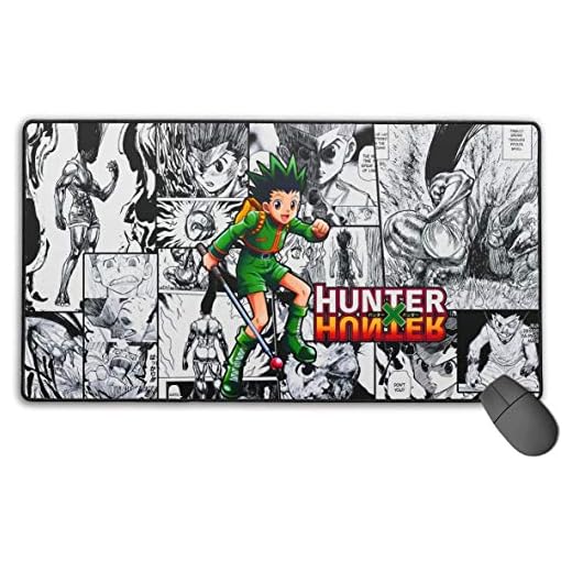 Hunter X Hunter-Gon Non-Slip Mouse Pad Rectangle Rubber Gaming Mouse Pad Anime Mouse Pad 35.4x15.7 Inch(90x40 cm)