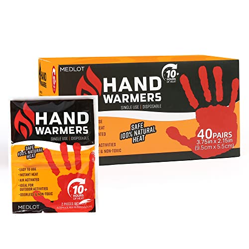 MedLot Calentadores de manos (40 pares)