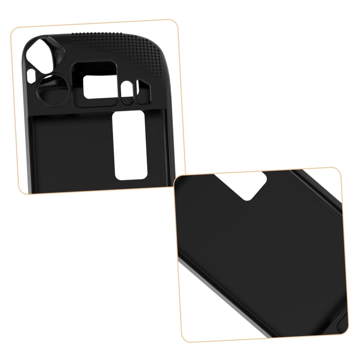 Angoily 3pezzi Cover Protettiva Silicone Antiscivolo Per Custodia Shock Console Protezione Urti All