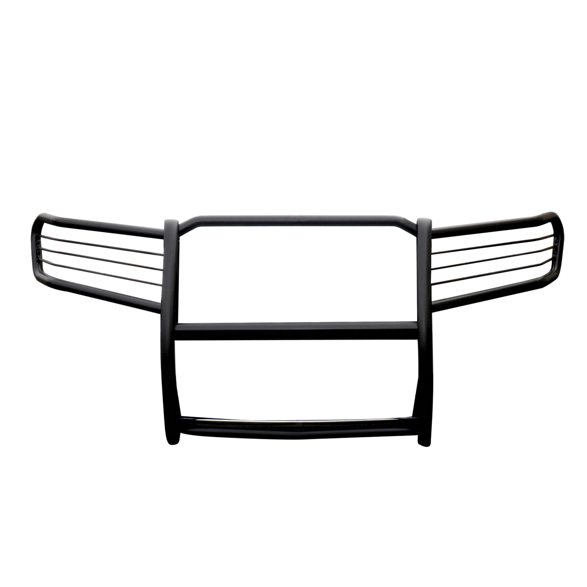 Black Horse Grille Brush Bumper Guard Modular Black Compatible with 2005-2010 Jeep Grand Cherokee-17A080200MA