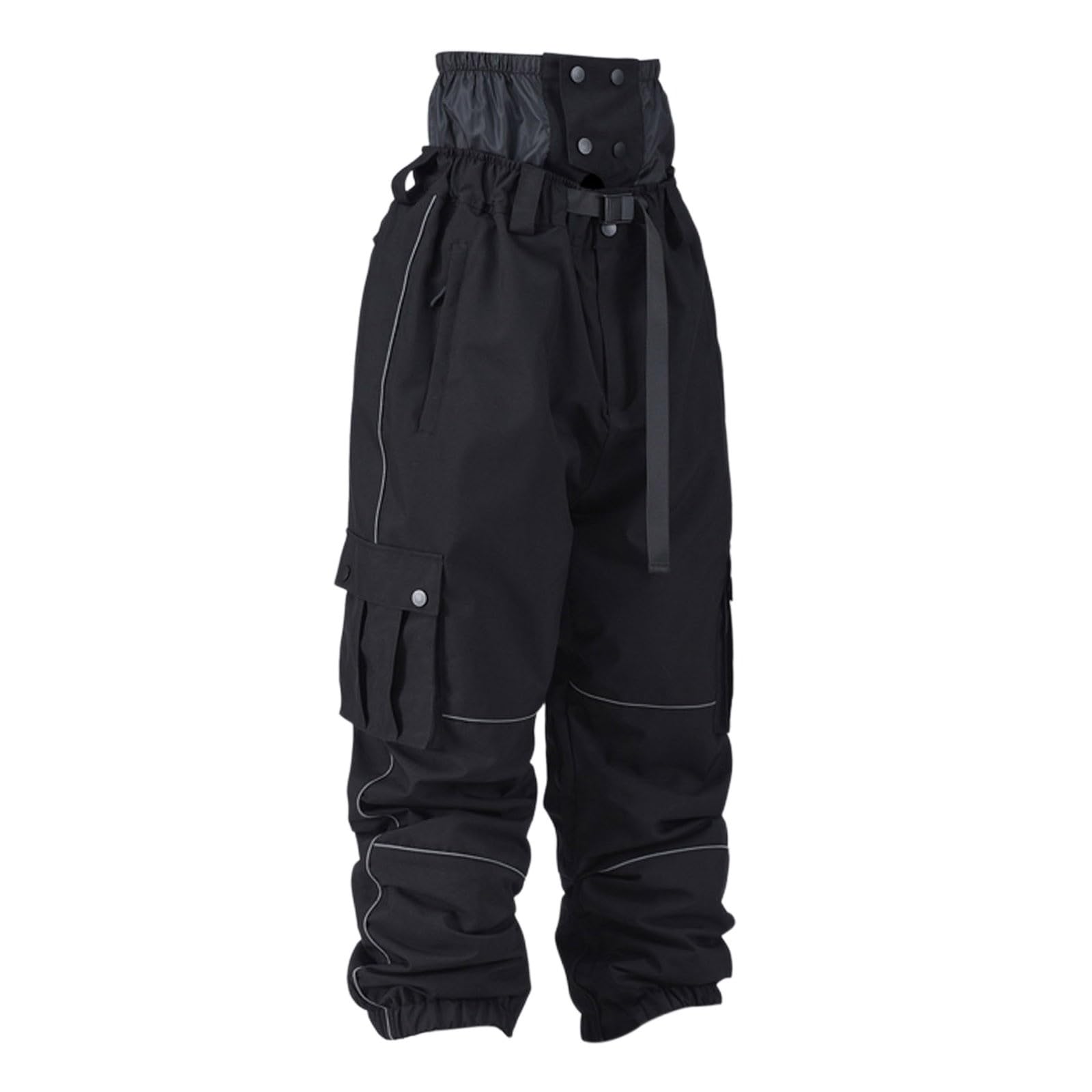 Sunnyuk Salopette Sci Uomo Salopette Sci Impermeabile Tuta Montagna Elasticizzati Pantalone Termici da Neve Pantaloni Snowboard Taglie Forti Invernale Curvy